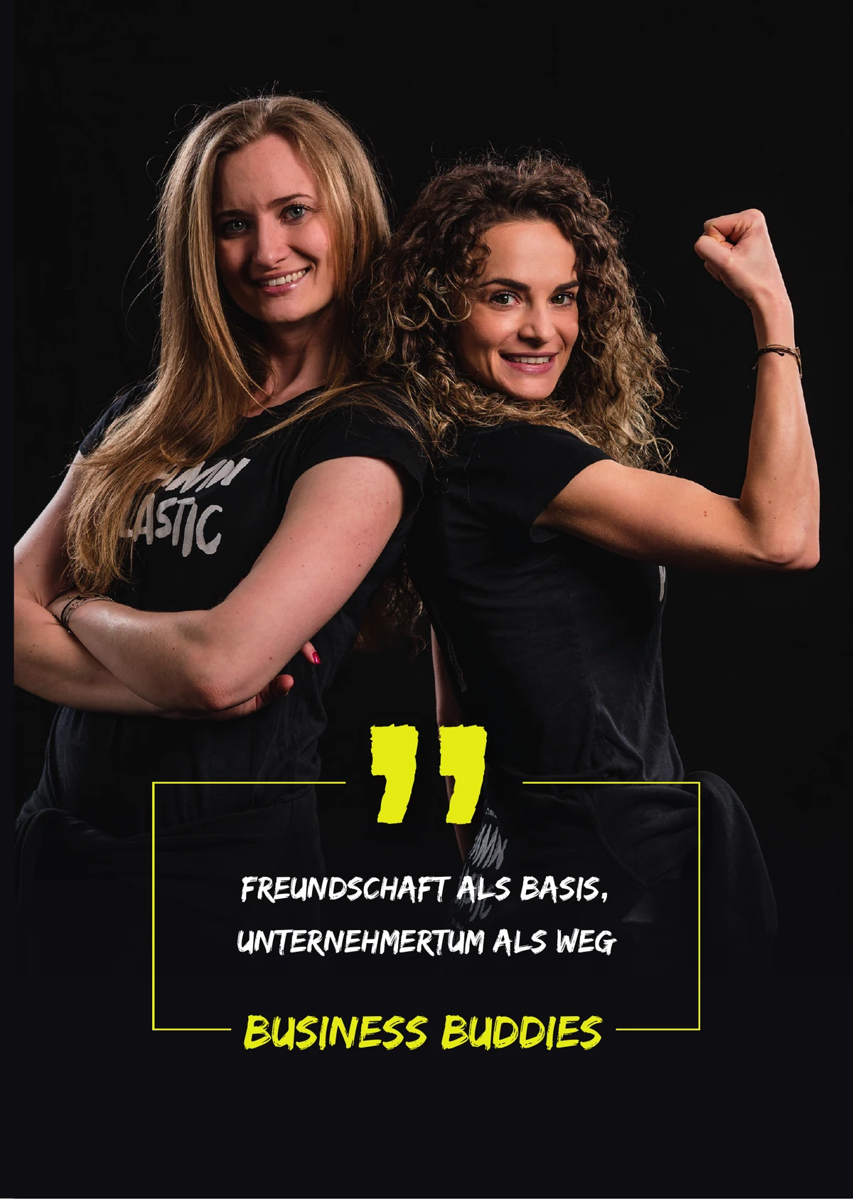 Victoria und Steph, Freundinnen und Unternehmerinnen